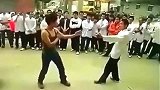体育第一次看见咏春拳真打了，绝对不是你想象的一招一式