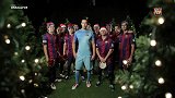 西甲-1415赛季-巴塞罗那圣诞献礼：梅西苏神马诺送上巴萨的圣诞祝福-新闻