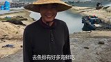 闲牛这次赶海过瘾，一个桶上长满上百斤生蚝，直接抓来下锅，鲜美