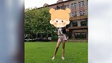 马伊琍发文为母校庆生 晒爱马近照一双大长腿瞩目