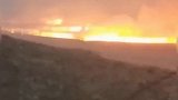 4月19日消息，蒙古国东部苏赫巴特尔省达里甘嘎县18日发生草原火灾，并由西向东经过额尔登查干县向中国境内蔓延。