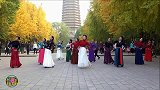 玲珑广场舞《蓝色的蒙古高原》，大美女领舞，大气唯美，潇洒漂亮