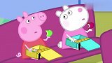 小猪佩奇：苏西佩奇交换了苹果，咬了一口，被羚羊夫人发现了