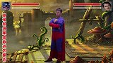真人格斗：超人对战美国队长，超人的一拳超人，美队被瞬间秒杀