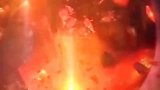 模拟一个水星大小质量的天体撞击地球，是解体还是融合！