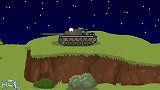 坦克世界动画：牛角利维坦，看着就厉害