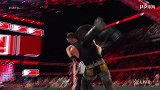 WWE-18年-RAW第1302期：单打赛 斯特劳曼VS欧文斯集锦-精华