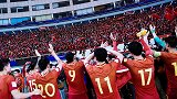 利物浦让你流泪？ 国足力克韩国 球迷高唱国歌让14亿国人泪目