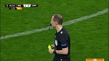 下半场补时第2分钟伊斯坦布尔球员奥克楚库黄牌