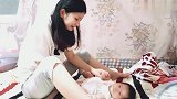 宝宝几天没练习抬头，变化超级大，妈妈宝宝很棒