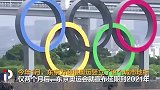 东京湾奥运五环标志被移走 维修四个月后放回