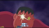 哆啦A梦：大雄主动挑衅小夫，结果被一发炮弹炸得头发都冒烟了