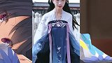 小姐姐魔法变身“汉服仙女”，丝绸汉服，网友：女神！