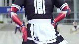 超还原cosplay，红色旗袍的小姐姐太美了！又纯又欲！