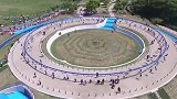 日本环形秋千破世界纪录：横梁长逾163米可容纳百人