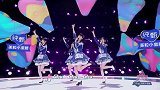AKB48的妹子们舞台秀，全是可爱风的