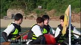 任嘉伦拿了女主剧本吗，自己坐在冰船上，仿佛是被保驾护航的女主