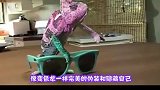变色龙遇水会变透明吗将它放到水龙头下做实验，眼见为实