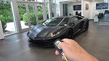 带你看兰博基尼Aventador S-黑色哑光全景