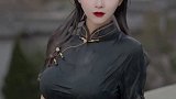 出水芙蓉千万朵，我是不是你最中意的那一朵？  旗袍