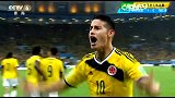 世界杯-14年-淘汰赛-1/8决赛-哥伦比亚VS乌拉圭上半场精彩回顾-新闻