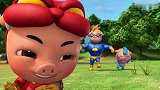 猪猪侠：小孩子很喜欢小猪猪，说他胖乎乎的，小猪猪傻眼了！
