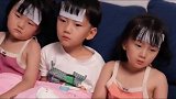 三胞胎兄妹就是这么心有灵犀，一个生病另外两个肯定躲不过，崩溃