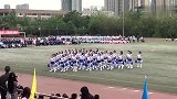 广东广州市大学生别人学校运动会的啦啦队，我们永远只有羡慕的份