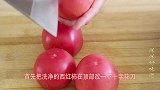 西红柿不要炒着吃了，加上1把韭菜，比吃肉还香，吃一次念念不忘