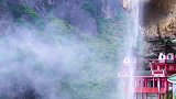 福建千年悬空寺，神秘瀑布从天而降，却鲜为人知……