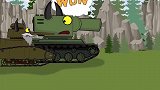 坦克世界动画：KV2打靶能拿满分吗？这技术竟然还能上场