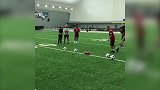 吓坏橄榄球巨汉！里贝里扫射展现逆天准度+脚力