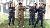 绝地求生真人版，小伙把手机变成敌人模样，轻松淘汰敌人成功吃鸡