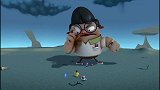 小幻与冲冲：冲超人跟坏蛋魔王决斗，上课铃声一响，都散场了！