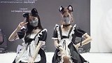 2021chinajoy坐在舞台边的showgirl