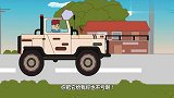 吃鸡搞笑动画狗子为什么被几辆车怼着屁股跑