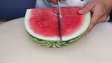 我们吃的西瓜，原来还可以这样切呀，看完又学会一招！