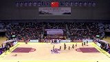 CBA-1617赛季-常规赛-第21轮-圣诞快乐!哈德森赛前场边欢乐逗可爱女儿-花絮