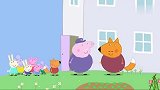 春天到了，猪爷爷和猪奶奶都有，各自呵护的小宝贝！