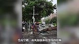 吹倒货车，拔起大树！广东连续遭遇强对流天气，威力堪比台风天