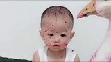妈妈回家后看到宝宝这一幕瞬间泪奔，这就是爸爸看孩子的下场