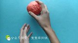 宝宝学折纸：折纸基础篇，折纸花球简易版教程，小朋友都能学会！