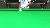 8岁小学员，练习一个斯诺克低杆双落