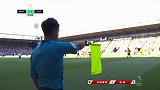 热刺任意球套路新颖 阿里门前一米将球踢偏