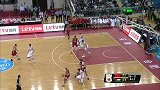 中国男篮-14年-中约男篮对抗赛G2：周琦篮下接妙传上反篮得分-花絮