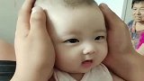 个月会叫爸爸，真是太可爱了