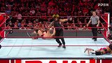 WWE-18年-RAW第1308期：双打赛 罗门&莱斯利VS复兴者集锦-精华