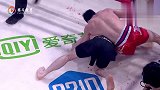 格斗世界-20190226-战斗民族铁拳对攻鼻青脸肿，吴昊天拳砸肘击硬对硬背后裸绞KO获胜