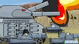 坦克世界动画：kv45来支援，小坦克们顶住啊
