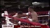 拳王泰森大战亚历克斯，泰森最简单，最凶猛的一次KO